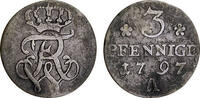 Brandenburg-Preußen 3 Pfennig Brandenburg-Preußen -
