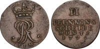 Braunschweig-Calenberg-Hannover 2 Pfennig Braunschweig-Calenberg-Hannover -