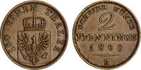 Brandenburg-Preußen 2 Pfennig Brandenburg-Preußen -