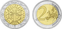 2 Euro 2018 Frankreich Frankreich bankfrisch