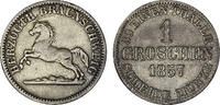 1 Groschen 1857 Braunschweig(-Wolfenbüttel) Braunschweig(-Wolfenbüttel) sehr schön
