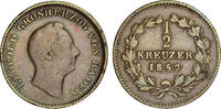 Baden-Durlach 1/2 Kreuzer Baden-Durlach -