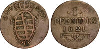 Sachsen-Coburg-Saalfeld, Herzogtum 1 Pfennig Sachsen-Coburg-Saalfeld, Herzogtum -