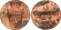 Sachsen-Coburg-Saalfeld, Herzogtum 3 Pfennig Sachsen-Coburg-Saalfeld, Herzogtum -