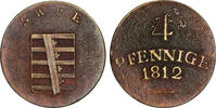 Sachsen-Weimar-Eisenach, Herzogtum 4 Pfennig Sachsen-Weimar-Eisenach, Herzogtum -