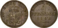 Brandenburg-Preußen 4 Pfennig Brandenburg-Preußen -
