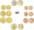 3,88 Euro 2007 San Marino Euro-KMS 2007 San Marino Euro-KMS 2007 bankfrisch