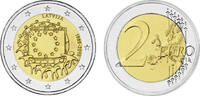 Lettland 2 Euro Lettland -
