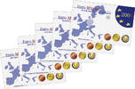 Deutschland Euro-KMS 2004 5x 3,88 Euro Deutschland Euro-KMS 2004 -