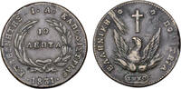 10 Lepta 1831 Griechenland Griechenland sehr schön