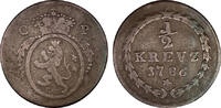 Pfalz, Kurlinie Sulzbach 1/2 Kreuzer Pfalz, Kurlinie Sulzbach -