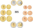3,88 Euro 2025 Irland Euro-KMS 2025 Irland Euro-KMS 2025 bankfrisch