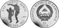 20 Riels 1989 Kambodscha Kambodscha Polierte Platte