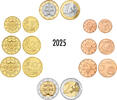 Slowakei-Euro-KMS 2025 3,88 Euro Slowakei-Euro-KMS 2025 -