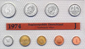 Deutschland DM-KMS 1974 10,68 Deutsche Mark Deutschland DM-KMS 1974 -