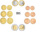Luxemburg Euro-KMS 2025 3,88 Euro Luxemburg Euro-KMS 2025 -
