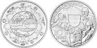 10 Euro 2016 Österreich Österreich handgehoben