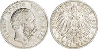 2 Mark 1899 Sachsen Sachsen kl. Randfehler, sehr schön