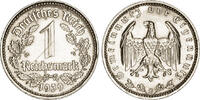 1 Reichsmark 1939 Jaeger 354 Jaeger 354 Kratzer, sehr schön