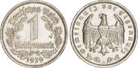 1 Reichsmark 1939 Jaeger 354 Jaeger 354 sehr schön
