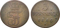 Mecklenburg-Schwerin, Herzogtum 3 Pfennig Mecklenburg-Schwerin, Herzogtum -