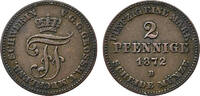 Mecklenburg-Schwerin, Herzogtum 2 Pfennig Mecklenburg-Schwerin, Herzogtum -