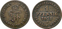 Mecklenburg-Schwerin, Herzogtum 1 Pfennig Mecklenburg-Schwerin, Herzogtum -