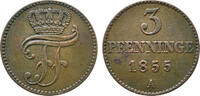 Mecklenburg-Schwerin, Herzogtum 3 Pfennig Mecklenburg-Schwerin, Herzogtum -