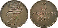 Mecklenburg-Schwerin, Herzogtum 3 Pfennig Mecklenburg-Schwerin, Herzogtum -