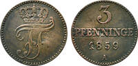 Mecklenburg-Schwerin, Herzogtum 3 Pfennig Mecklenburg-Schwerin, Herzogtum -