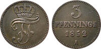 Mecklenburg-Schwerin, Herzogtum 3 Pfennig Mecklenburg-Schwerin, Herzogtum -