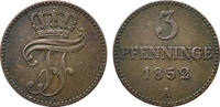 Mecklenburg-Schwerin, Herzogtum 3 Pfennig Mecklenburg-Schwerin, Herzogtum -