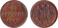 Schwarzburg-Rudolstadt 1/8 Kreuzer Schwarzburg-Rudolstadt -