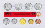 Deutschland DM-KMS 1984 12,68 Deutsche Mark Deutschland DM-KMS 1984 -