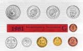 Deutschland DM-KMS 1981 12,68 Deutsche Mark Deutschland DM-KMS 1981 -