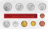 Deutschland DM-KMS 1983 12,68 Deutsche Mark Deutschland DM-KMS 1983 -