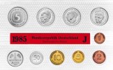 Deutschland DM-KMS 1985 12,68 Deutsche Mark Deutschland DM-KMS 1985 -