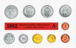 Deutschland DM-KMS 1992 12,68 Deutsche Mark Deutschland DM-KMS 1992 -