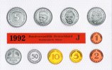 Deutschland DM-KMS 1992 12,68 Deutsche Mark Deutschland DM-KMS 1992 -