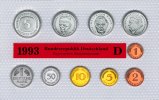 Deutschland DM-KMS 1993 12,68 Deutsche Mark Deutschland DM-KMS 1993 -