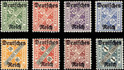 Deutsches Reich - Dienstmarken Deutsches Reich - Dienstmarken -