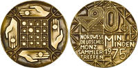 MINDEN 1975 - MÜNZSAMMLERTREFFEN MINDEN 1975 - MÜNZSAMMLERTREFFEN -