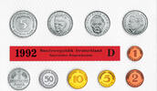 Deutschland DM-KMS 1992 12,68 Deutsche Mark Deutschland DM-KMS 1992 -