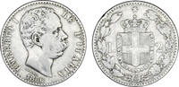2 Lire 1881 - 1887 Italien schön - sehr schön