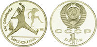 1 Rubel 1991 Russland Russland Polierte Platte