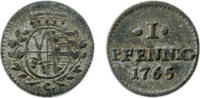 Sachsen, Albertiner 1 Pfennig Sachsen, Albertiner -