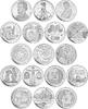 17x 10 Deutsche Mark 1997-2001 10 DM Gedenkmünzen-Sammlung 10 DM Gedenkmünzen-Sammlung Polierte Platte