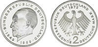 2 Deutsche Mark 1972 Deutschland Polierte Platte