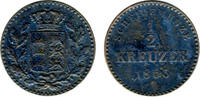 Württemberg, Herzogtum 1/2 Kreuzer Württemberg, Herzogtum -