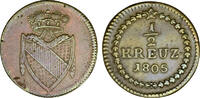 Baden-Durlach 1/2 Kreuzer Baden-Durlach -